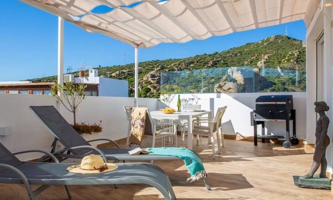 Zahara de los Atunes Apartment | Very nice apartment with 30 sqm terrace and ocean view – perfect location!