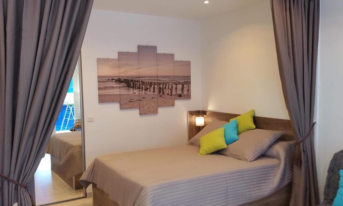 Menton Apartment | Very nice F. 1 on the French Riviera in Menton - Classified 2 * France tourism