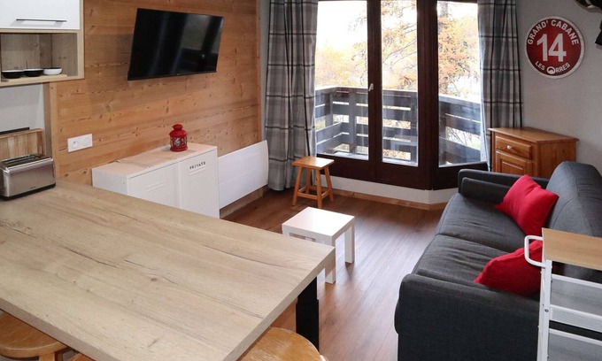 Les Orres Apartment | Very nice studio completely redone
