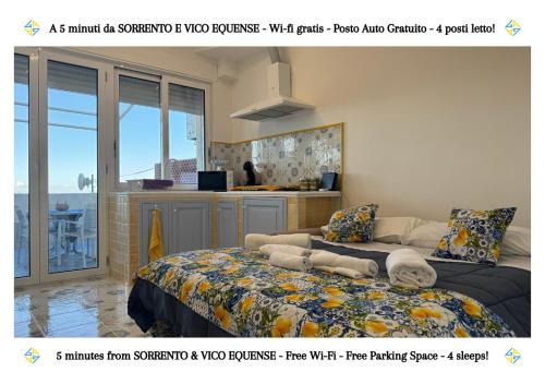 Monte Chiaro Apartment | VICO EQUENSE - Casa con POSTO AUTO e Vista sul Mare a 10 minuti dalle spiagge