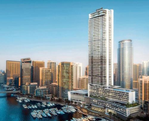 Dubai Marina Apartment | Vida Yacht Club # Up-scale 2BHK # Marina,Sea & Ain View