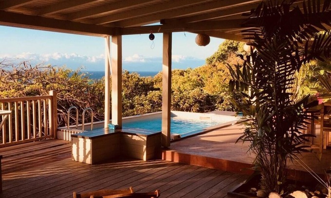 Capesterre-de-Marie-Galante House | Villa Kaz a Bulle sea view with private pool