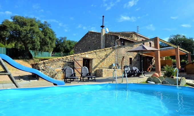 Macanet de la Selva Cottage | Vila Del´fi 10 people , with private pool Costa Brava