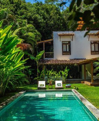 Trancoso House | Vila Monet Trancoso - Refúgio sofisticado a 750m do Quadrado com 3 suítes