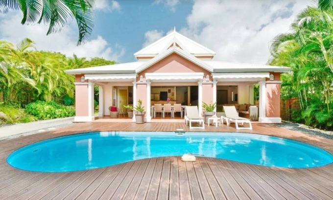 Anse des Rochers Villa | Villa à Saint François G048C - 3 chambres piscine