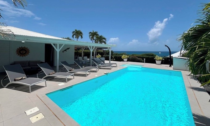 Saint-Francois Villa | Villa à St François G160 - 3 ch piscine vue mer