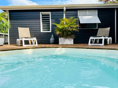 Pointe-Noire Villa | Villa Ô Perchée, Vue Mer Panoramique et Piscine Privée