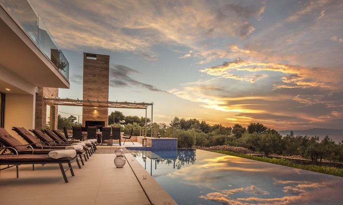 Splitska Villa | Villa Ana ,Contemporary design, Cutting-edge technology, Beautiful sea view