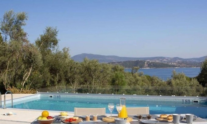 Katouna Villa | Villa Anticlea Villas Harriet, with sea view!