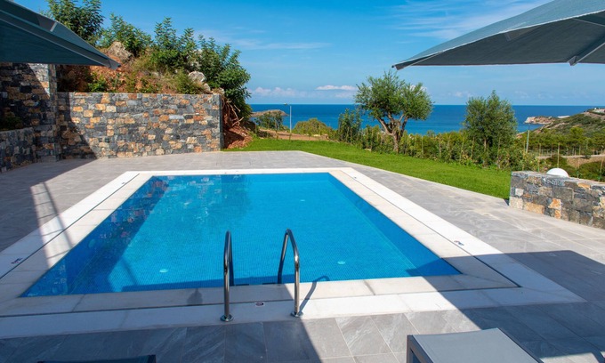 Vlichada Villa | Villa Aqua, New Luxury Villa with Seaview & Private Pool