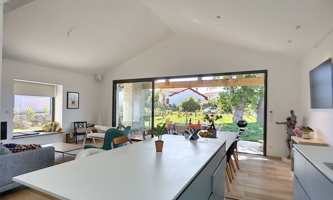 Arcangues House | Villa Arcangues 8 persons, super quiet garden, 7min beach, close to Biarritz