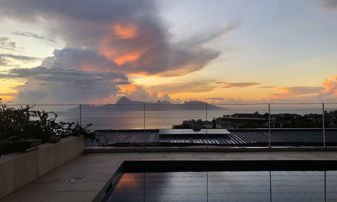 Punaauia Villa | Villa Avec Magnifique vue mer