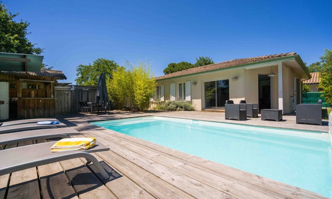 Gujan-Mestras Villa | Villa avec piscine chauffée