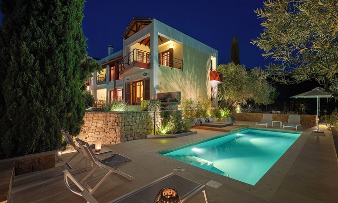 Vourvourou House | Villa avista Holidays by the sea