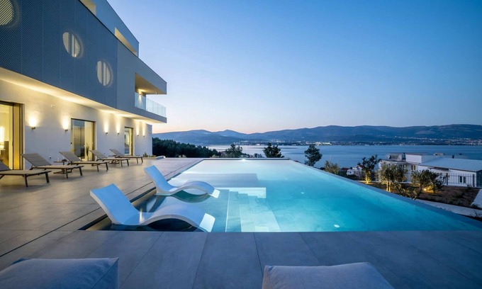 Municipality of Trogir Villa | Villa Azure Bliss | 5 Bedrooms | Private Pool | Modern Furnishing