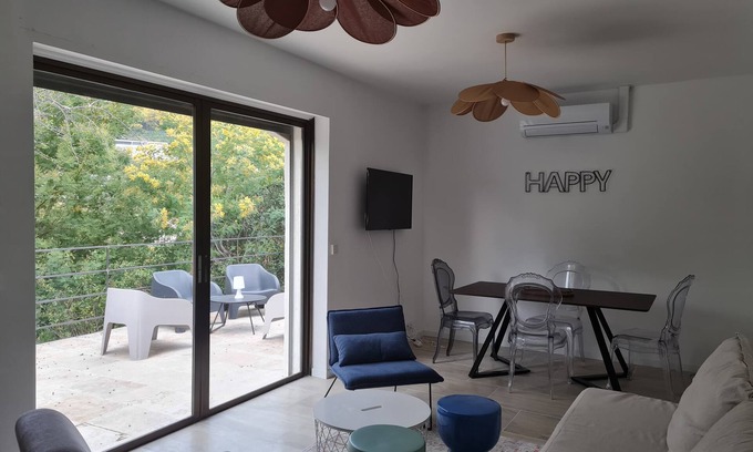 Les Termes Villa | Villa Bella Mimosa sur les Hauteurs de Mandelieu La Napouke