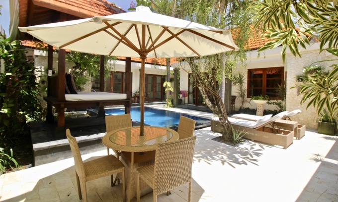 Sanur Villa | VILLA BETUTU 3 BDRM BEACHSIDE WITH POOL, SHORT WALK TO BEACH
