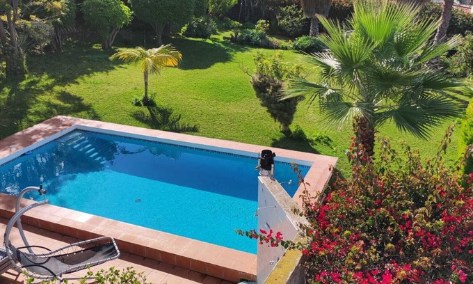 Sauzal Villa | Villa Carioca - with private pool, marvelous garden and amazing ocean view