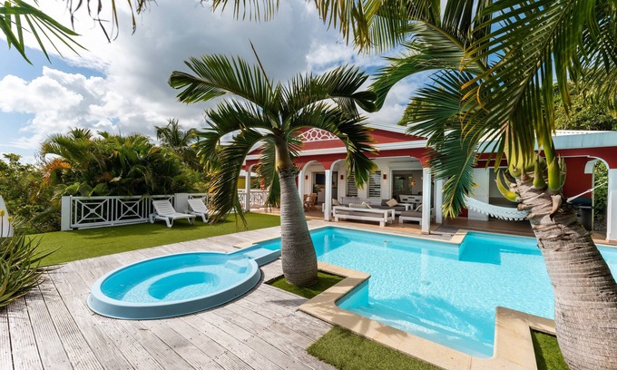 Sainte-Anne House | Villa Chill & Ride Le Helleux Magnifique Piscine