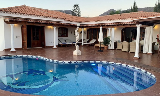 Santiago del Teide Villa | Villa Claudia - Heated pool by VV Canary Ocean Homes