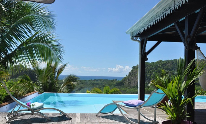 Saint Felix Villa | VILLA COCO K-NELLE/SUPERB SEA VIEW/VERY LARGE MIRROR POOL/LARGE CALM