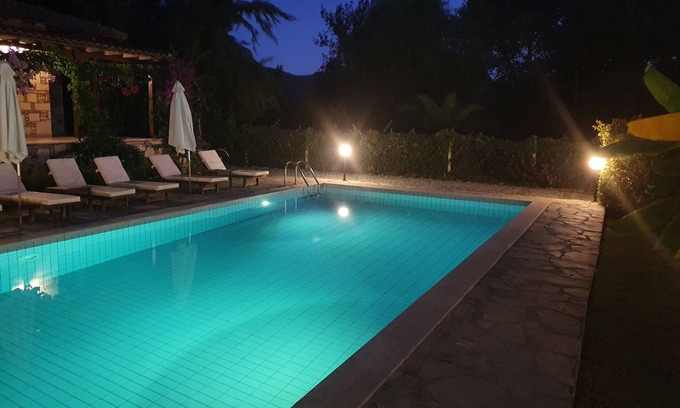 Dalyan Villa | Villa D'Louca Fabulous Beautiful Rural Location 50M Private Pool Mountain Views.