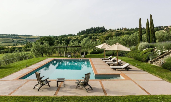 San Casciano dei Bagni Villa | Villa Danilo - Luxury Holiday Villa with private swimming pool in San Casciano dei Bagni, Orcia .