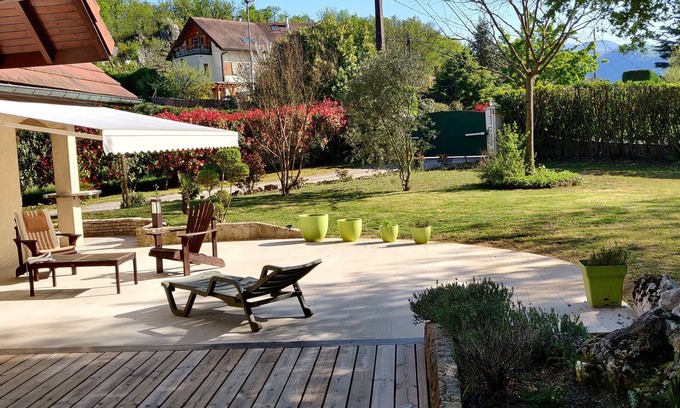 Chindrieux Villa | Villa de 200 m² Cosy Pour 10 Personnes, à six Minutes du lac D'aix les Bains