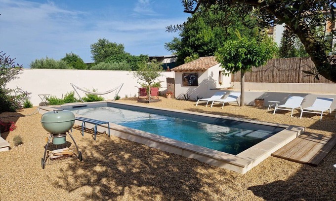 Asperes Villa | Villa de Vacances Avec Piscine à 7 min de Sommières, Petite Citée de Caractère