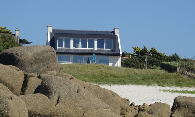 Kerlouan House | Villa des Courlis, 10 people, beach at your feet