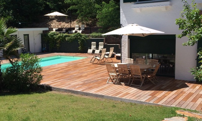 Pyla-sur-Mer Villa | VILLA familiale 5* - PYLA PLAGE 6 à 8 PERS CLIM PISC CHAUFFEE PLAGE A PIED 450M