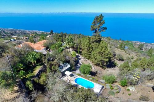 El Jesus House | Villa Finca Tijarafe mit beheiztem, abdeckbarem Pool