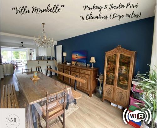 Merville-Franceville-Plage Villa | Villa Mirabelle - Proche plage