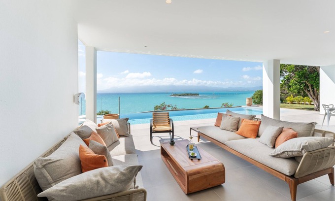 L'Houezel Villa | Villa Guacana, sea view in Le Gosier