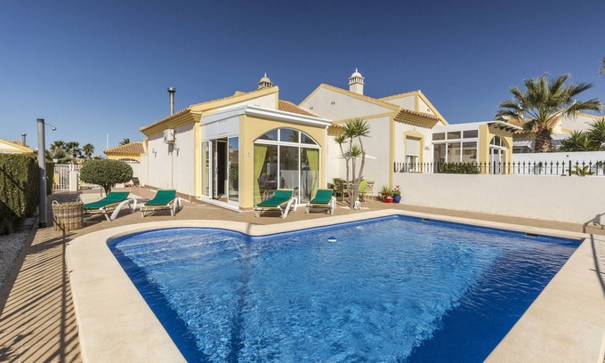 Mazarron Villa | Villa "Herrero" with Mountain View, Private Pool & Wi-Fi