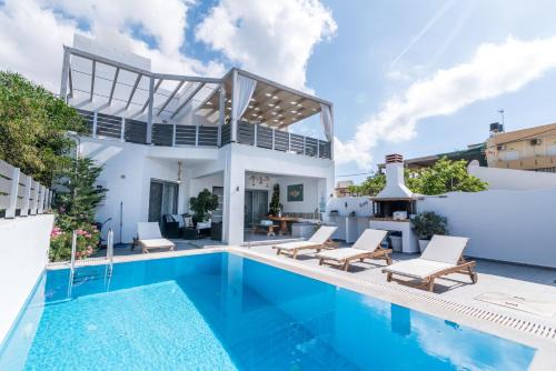 Neo Kalamaki Villa | Villa Iceberg