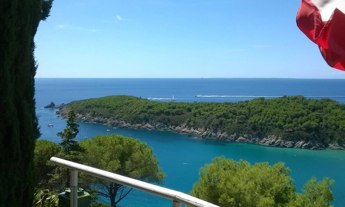 Campo nell'Elba House | Villa in Fetovaia at 200 mt from beach , big garden , beautiful sea view