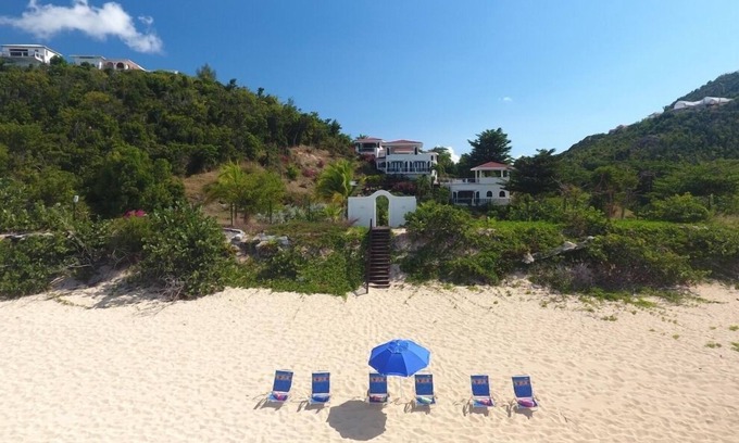 Les Terres Basses Villa | Villa Joie De Vivre | Beach Front - Located in Wonderful Terres Basses with Private Pool