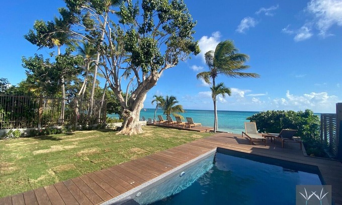 Saint-Francois House | Villa l'étoile du lagon - Les pieds dans l'eau - Saint-Francois