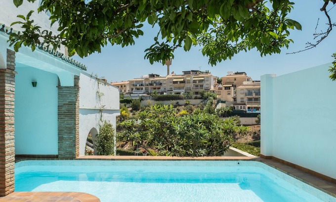 La Cala del Moral Villa | Villa "La Colina" with Sea View, Private Pool & Wi-Fi