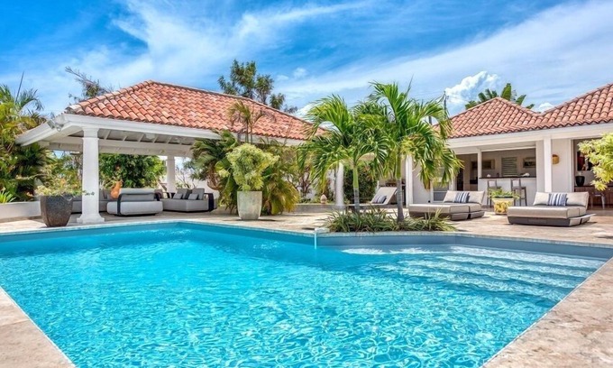 Les Terres Basses Villa | Villa La Nina Fall Incentive | Near Ocean - Located in Wonderful Terres Basses with Private Pool