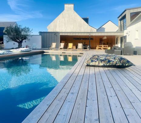 Carantec Villa | Villa le 25 - Piscine et Sauna au bourg de Carantec