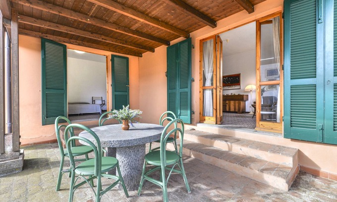 Marina di Campo Villa | Villa 'Lentisco' with Private Terrace, Private Garden and Wi-Fi
