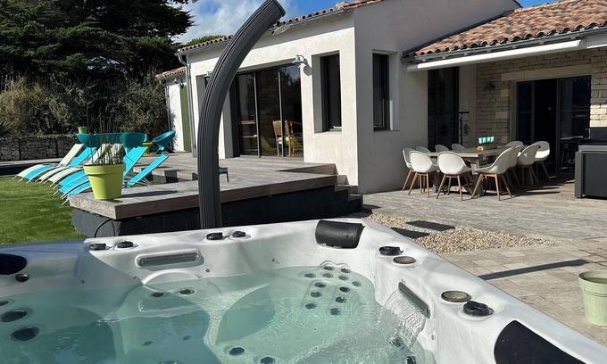 Bourgenay House | Villa les Dunes les pieds dans le sable/SPA 3ch