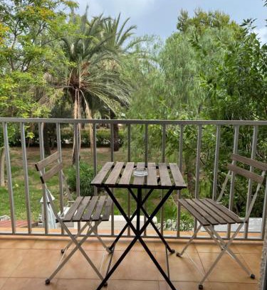 El Algar House | VILLA MARE - 2 beds with balcony, patio and pool and direct park access