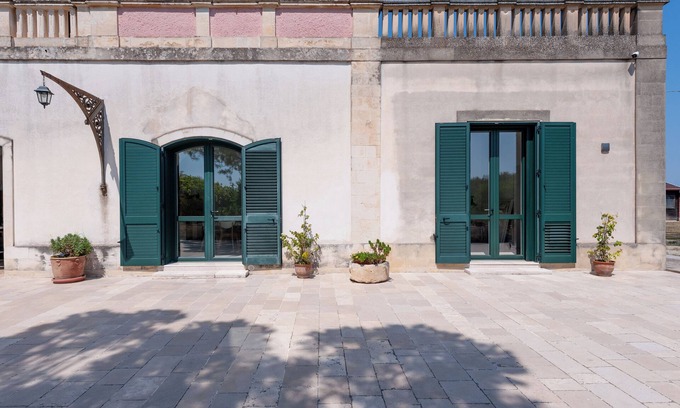 Arnesano Villa | Villa 'Minioti Double Apartament' with Shared Terrace, Wi-Fi and Air Conditioning