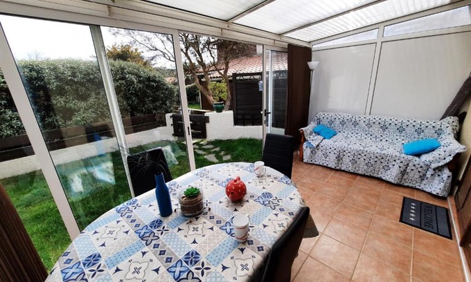 Le Penon House | Villa Mitoyenne avec Jardin, Proche Plage à Seignosse, Piscine, Parking Privé et Wifi - FR-1-239-421