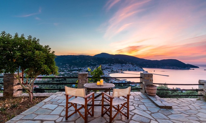 Skopelos Villa | Villa Nina - Magnificent Views - 3km from Skopelos Town