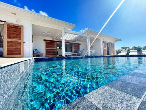 Grand-Bourg Villa | Villa Olina vue mer, jardin piscine