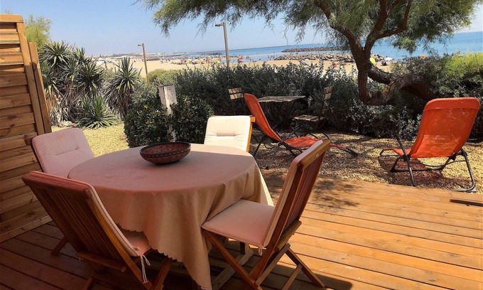 Cap d'Agde Villa | Villa on the beach, sea view, close to the beach, Cap d'Agde